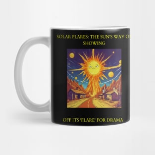 Solar flares: the sun's way of showing off its 'flare' for drama Mug